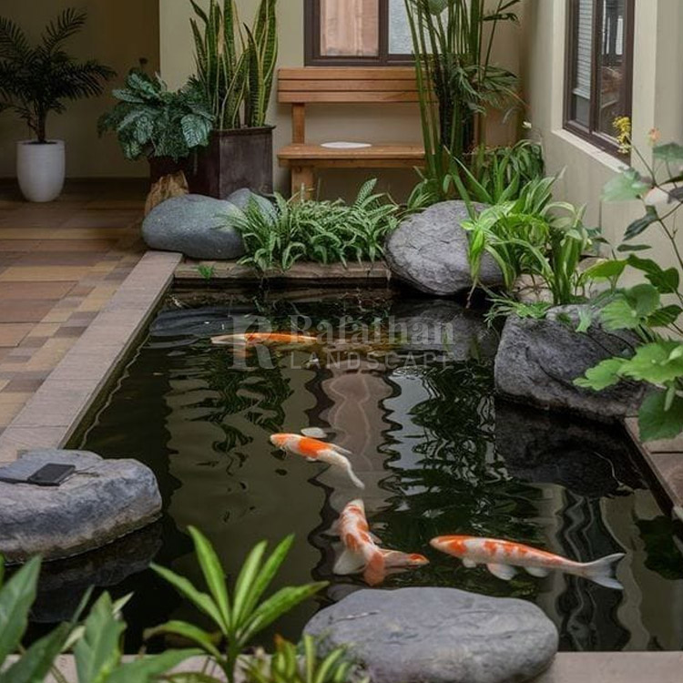 Jasa Pembuatan Kolam Koi Jakarta